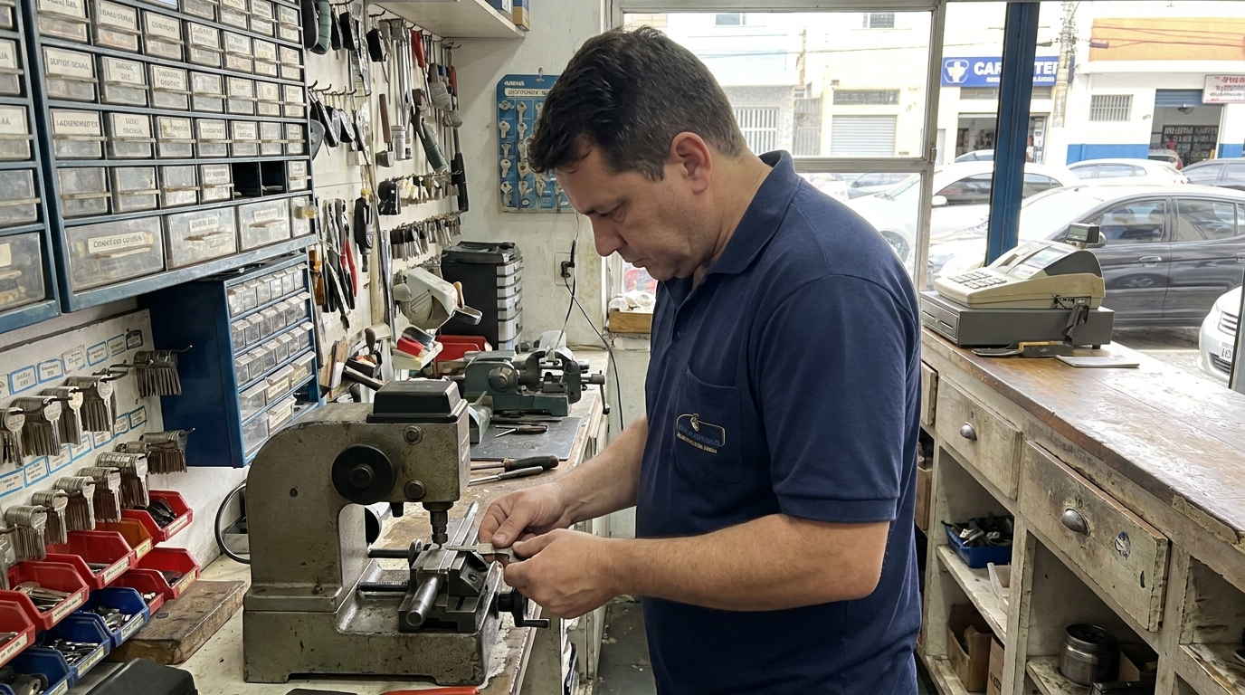 Confecção de Chave Automotiva profissional em São Gonçalo‑RJ