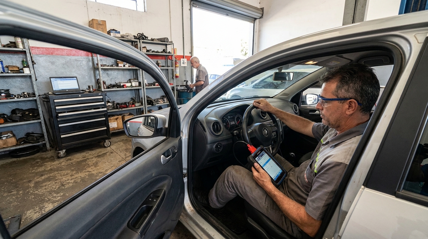 Reset de Airbag profissional em São Gonçalo‑RJ